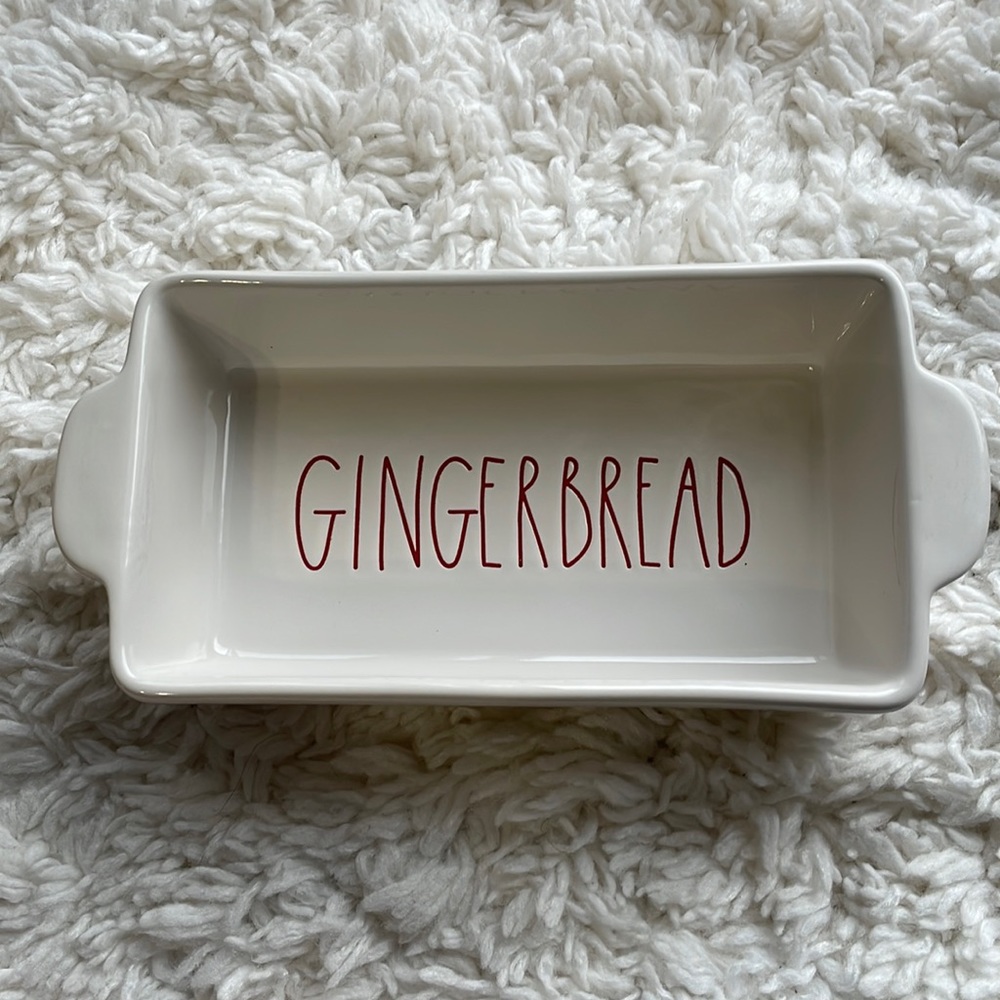 Rae Dunn‎ "Gingerbread” Loaf Pan